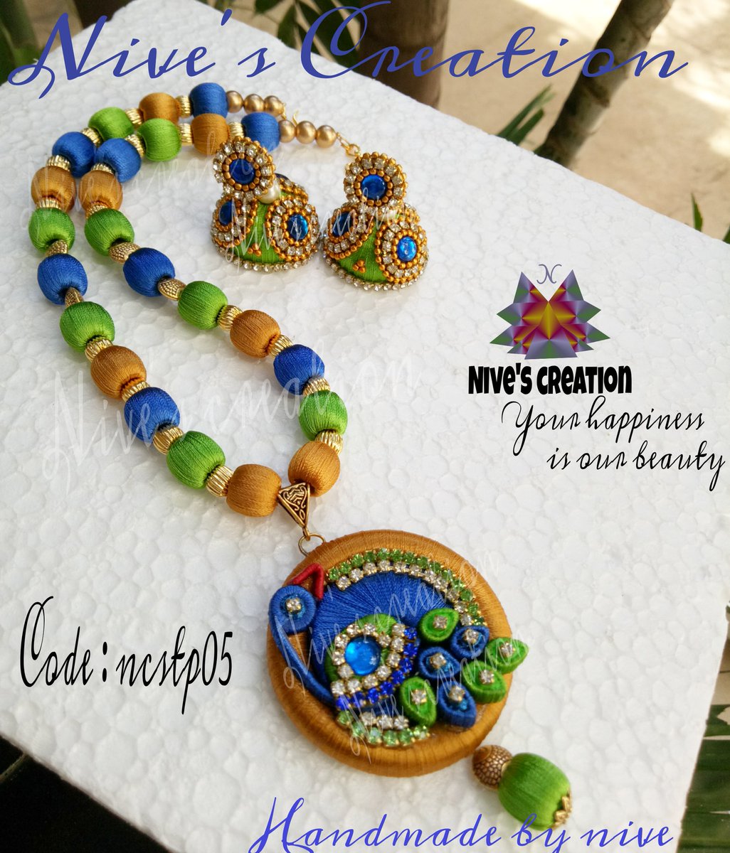 nivescreation's tweet photo. 😍 Adorable peacock 😍 #stunning #SaturdayMotivation #adorable #peacock #functionwear #FestivalOfLights #GrandDesigns #handmade #JewelSouth https://t.co/518c9Lgy1b