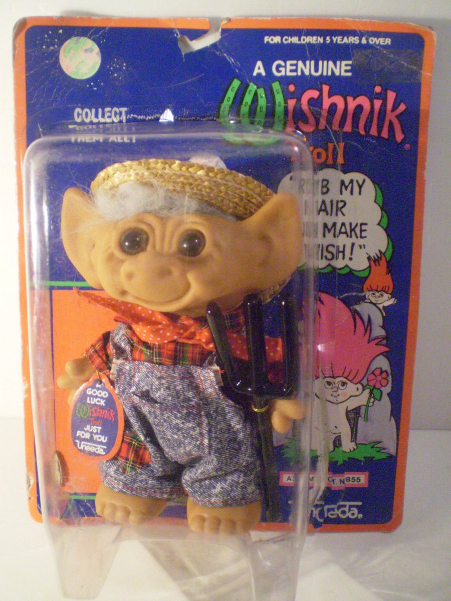 STEEL5757's tweet photo. #Wishnik Uneeda Troll Doll https://t.co/j9bpQIS9na  #troll #trolls #trolldoll #doll #dolls #toy #toys https://t.co/2UrPzs1CGG