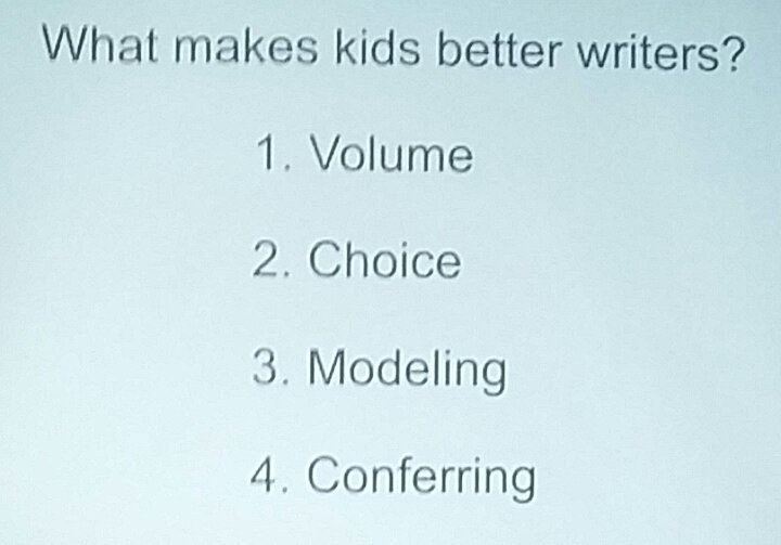 lcsproflearn's tweet photo. Drop the mic!! #mbh16 #ecuread #educoach @KellyGToGo #lcsproflearn #lcslit2020 @NancieAtwell wisdom...DOING >grades https://t.co/PziFpVeCLL