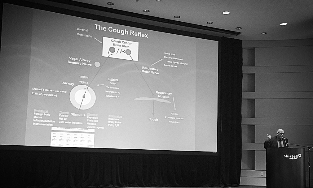 Alan Goldsobel discussing chronic cough #LASAACI2016
