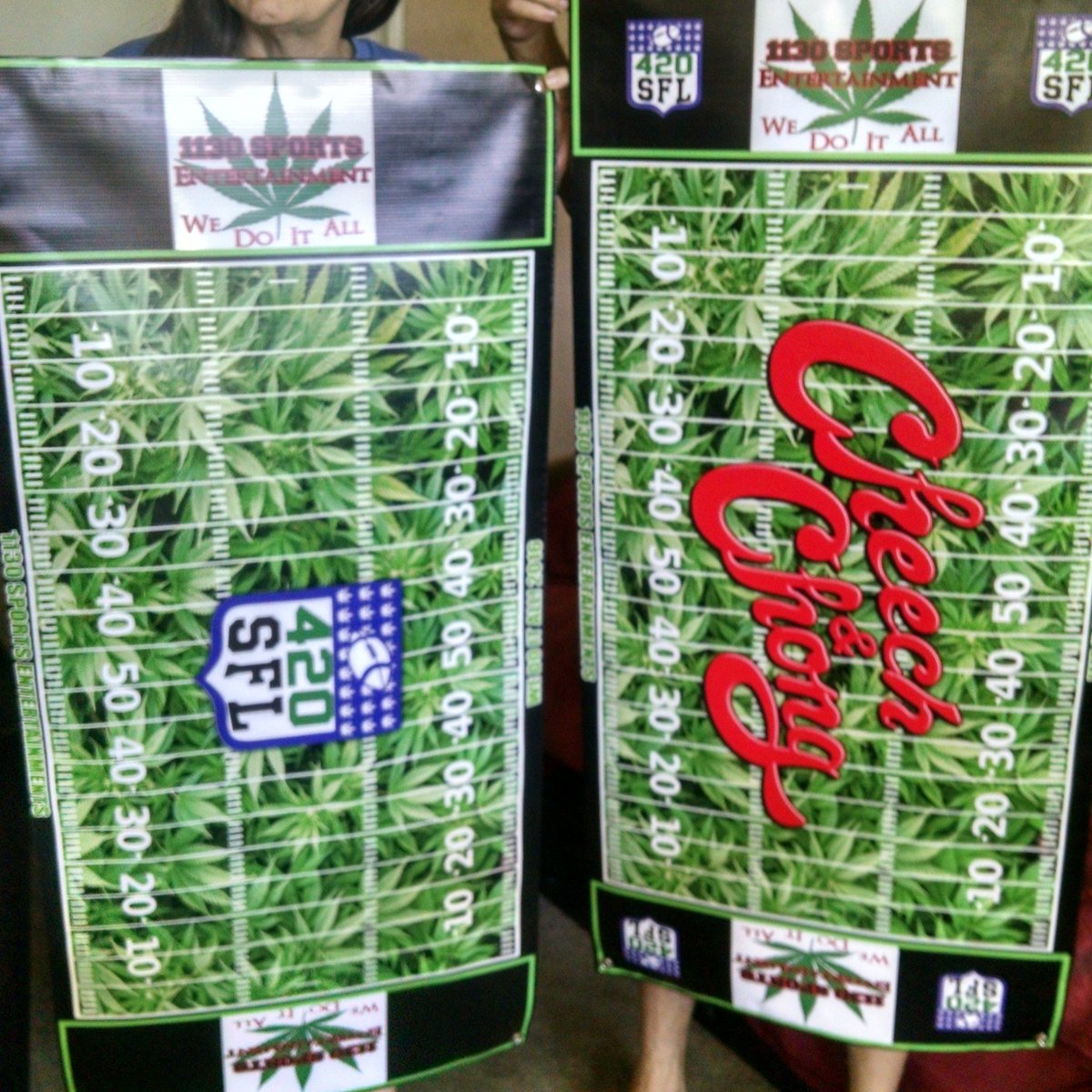 Get your own Cheech and Chong special edition game field today $79.99