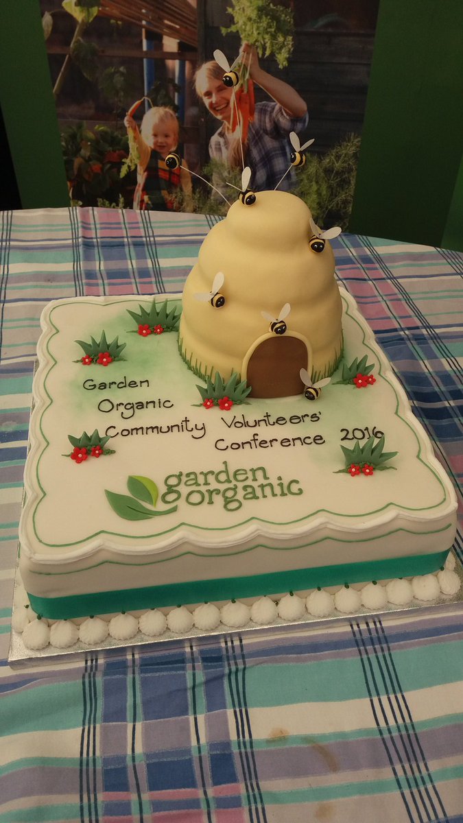 NorfolkMCs's tweet photo. Cake...nom nom nom nom...good...nom nom nom! @gardenorganicuk #GOConf16 https://t.co/j18nBKIjSS