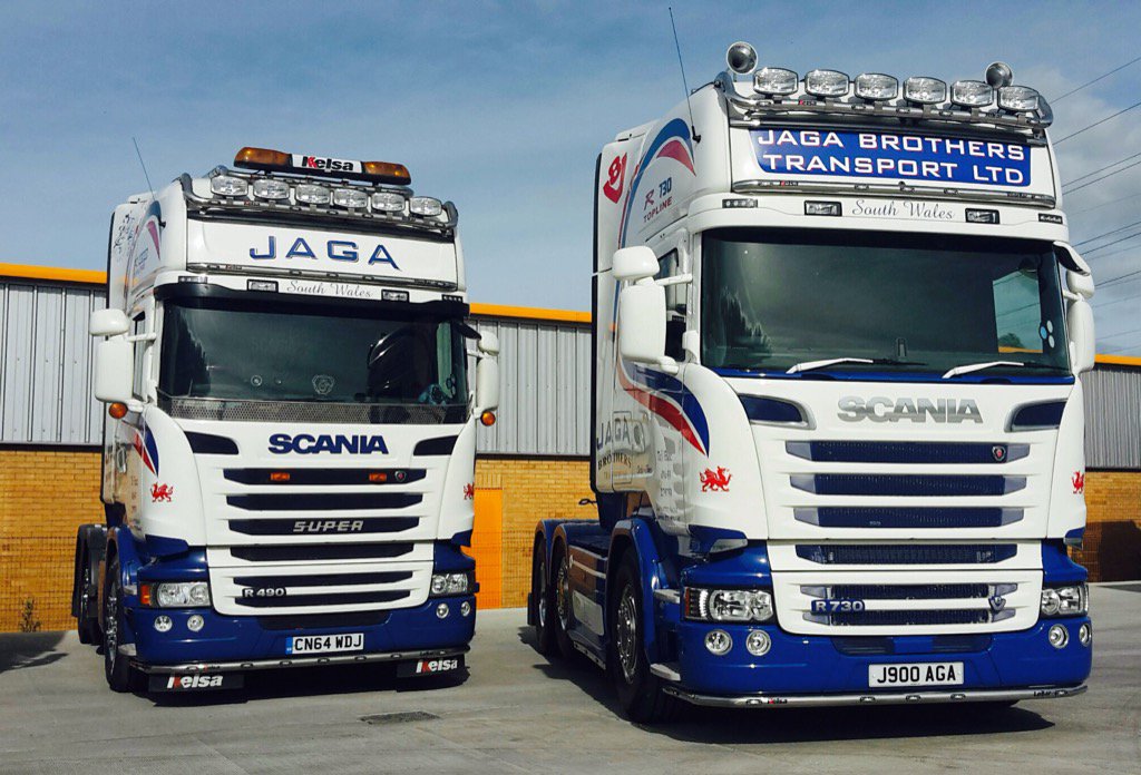 Jaga Brothers take another #Scania and wow it's a 730!! & 8mpg out of the box! #Newport #NP19 @ScaniaUK @ScaniaGroup