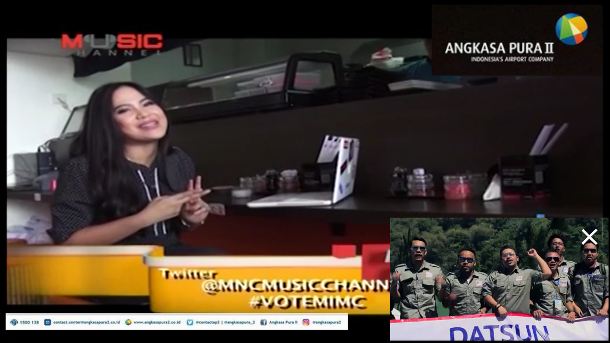 INA_Toll_Road's tweet photo. Saat Ini Ikuti @MNCMusicChannel & @KompasTV
#VoteMIMC #KompasPagi #KompasSiang #KompasPetang #KompasMalam https://t.co/X74fNesGx2