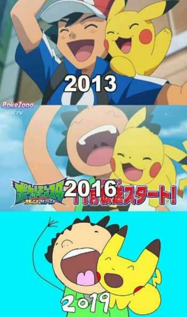 PKMNSquad's tweet photo. The quality of the Pokemon Anime https://t.co/YJs4mpHAR6