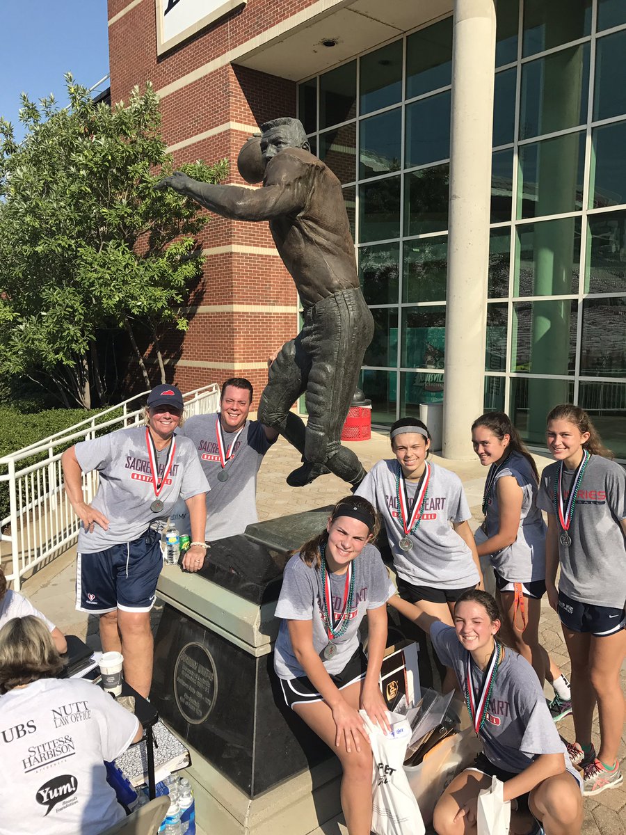 sha_sports's tweet photo. Team Josh step running Papa Johns Stadium. Proud of SHA teams and coaches #3000steps #hardwork pays off https://t.co/6aSITzj4nR
