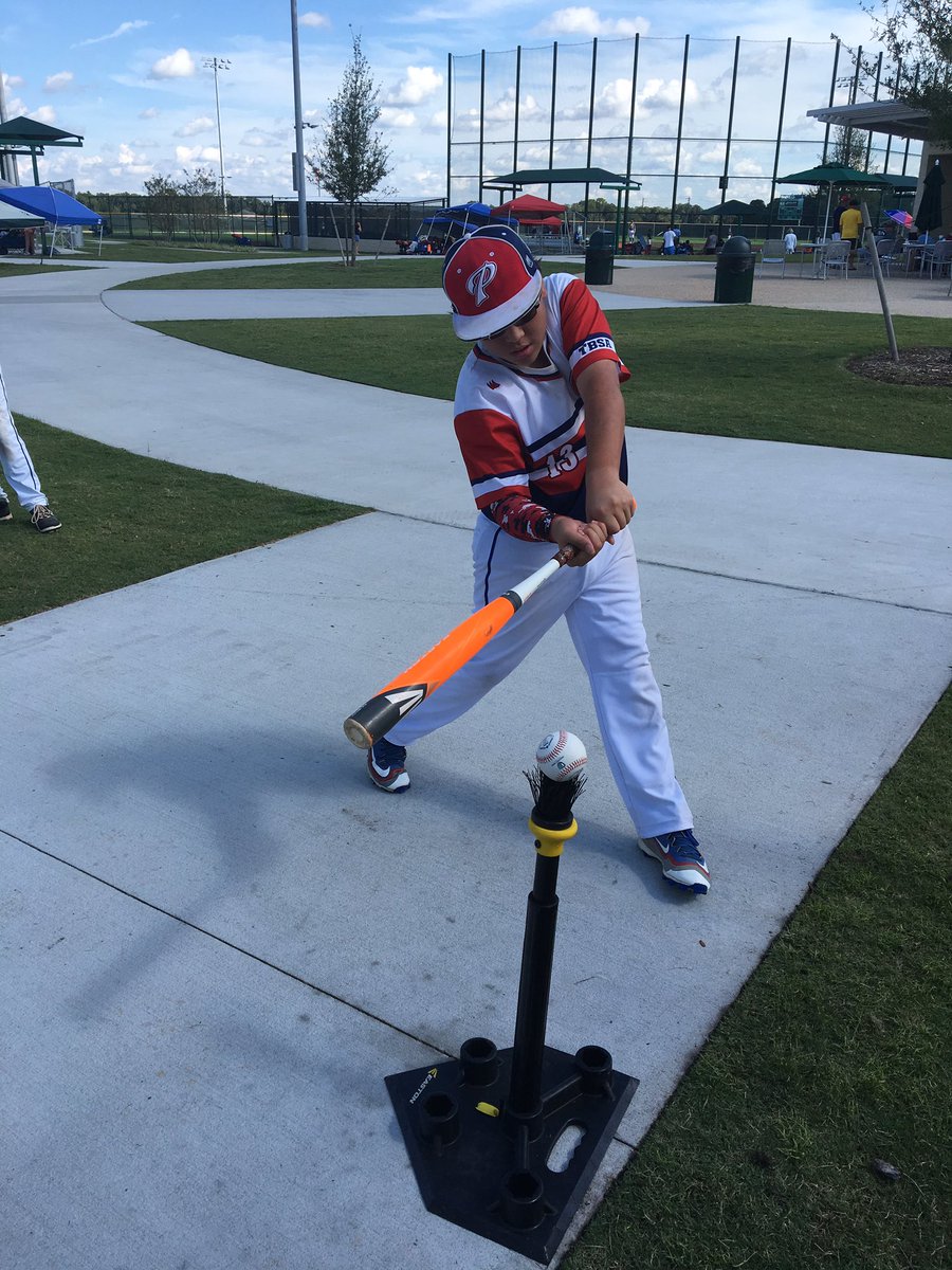 2022 3B Matthew Rose from <a href="/TBSAPatriots/">TBSA Patriots</a> 12U with the top exit velo of the day for his age group: 82 mph! #LilDudeAlert <a href="/ProspectWire/">Prospect Wire</a>