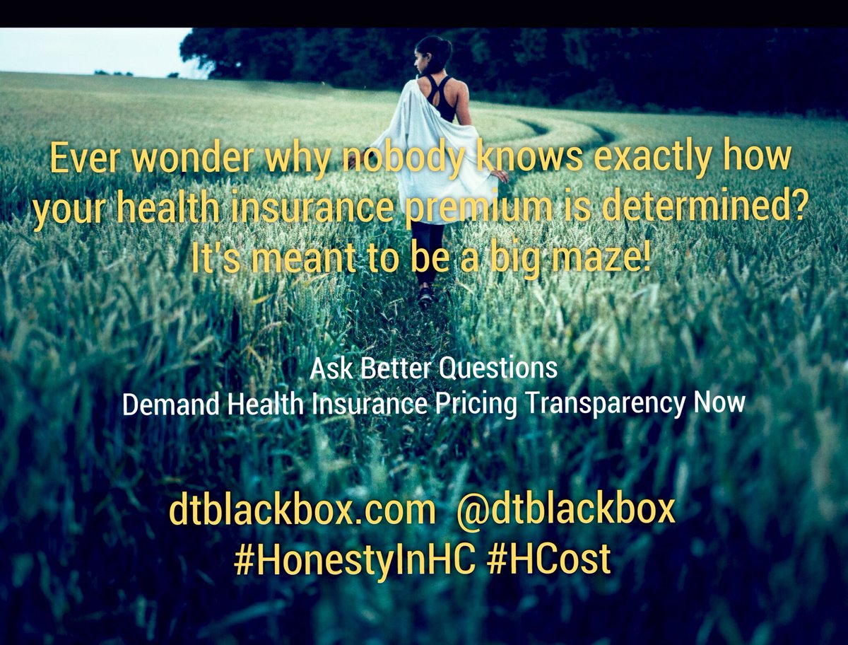 dtblackbox's tweet photo. Demand #health #insurance pricing #transparency #Healthcare #medical #healthben #hcost #obamacare #aca #insurers #hr https://t.co/wOFHxpe0Rv