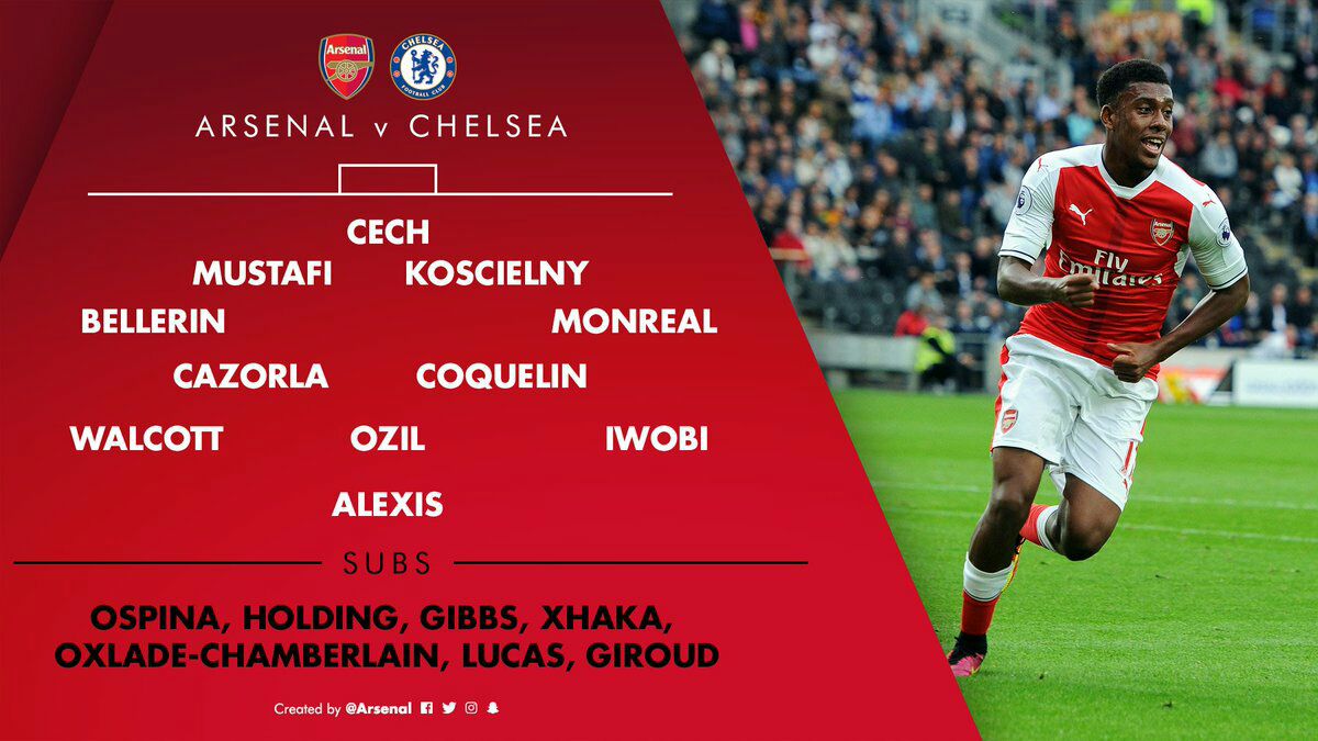 AIS_TRK's tweet photo. Starting vs chelsea https://t.co/vDh4jLFf0n