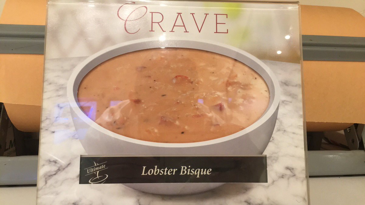 Today we are sampling lobster bisque, thanks goes out to Julie @CampbellCSR