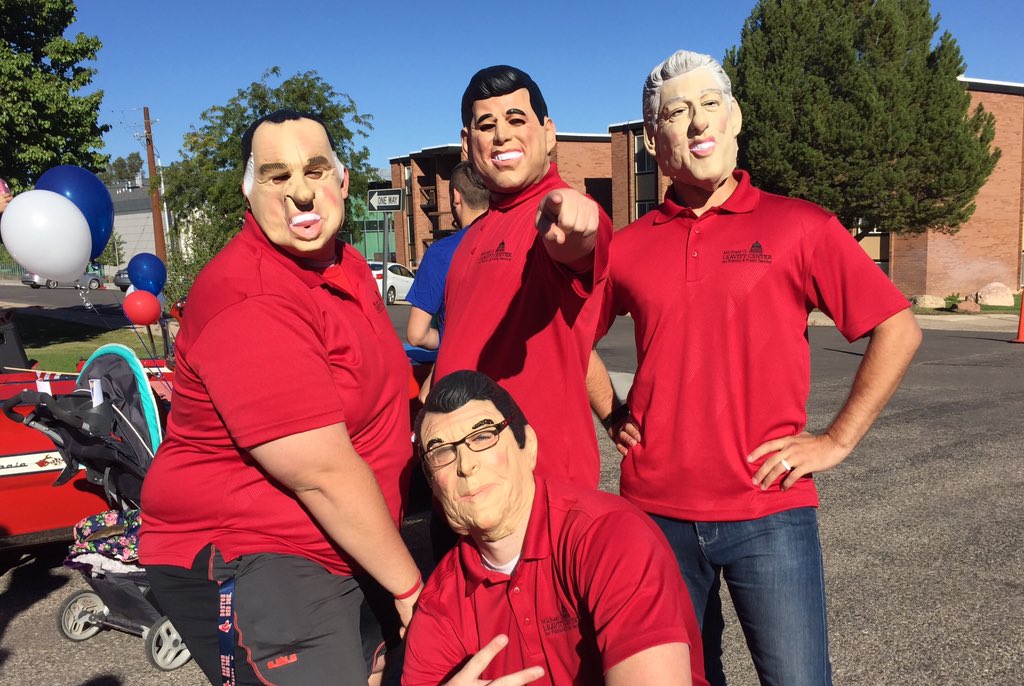 mandyjones95's tweet photo. The @leavittcenter just dropped its new mixtape entitled "Watergate" #tbirdnation https://t.co/HKUxzgIkX1