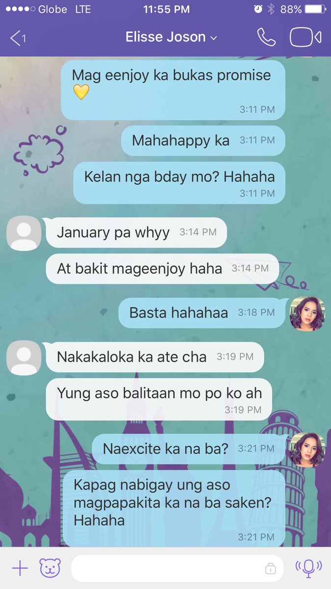 _djchacha's tweet photo. Kunchaba pa more besh. Sorry na talaga @ElisseJoson sa pagsisinungaling, napag-utusan lang ni @hashtag_mccoydl 😂😬✌ https://t.co/jaGnuwdJVc