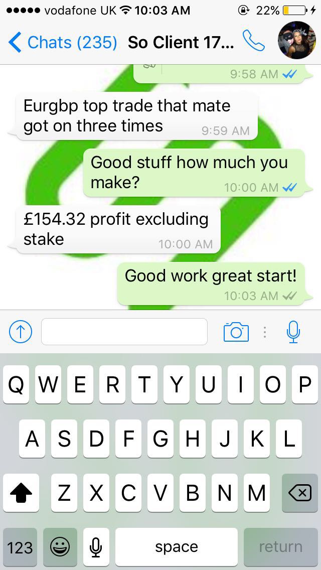 This week @so_finance smashed them profits, and last week, and the week before,  you get the picture👇 Dm me to get involved