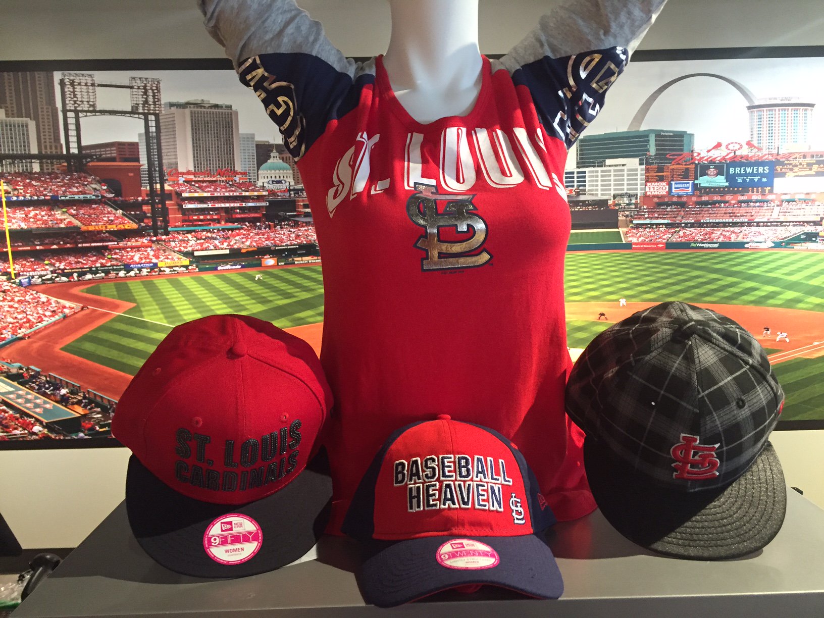 St. Louis Cardinals on X: The Official #STLCards Team Store is offering  20% off Ladies Apparel & Hats this weekend only. Call (314) 421-3263  for details.  / X