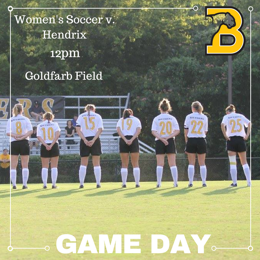 BSCsports's tweet photo. Conference opener for @BSCWSoccer today at noon. #BeatHendrix #yeahpanthers https://t.co/ui1MBdETHV