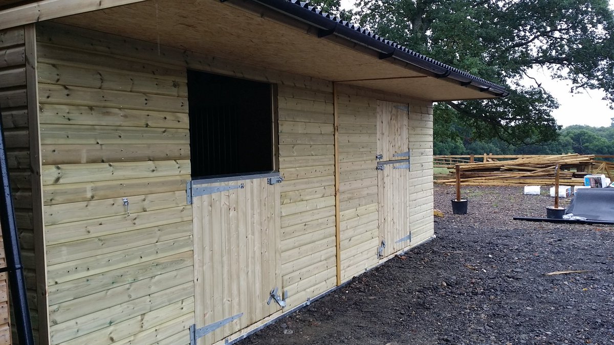 stablebuild's tweet image. Horse stable in Surrey by Stable Build.