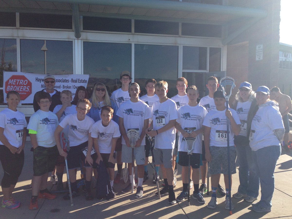 Our lax family supporting the community  with the #lisanelson5k. Great job everyone.