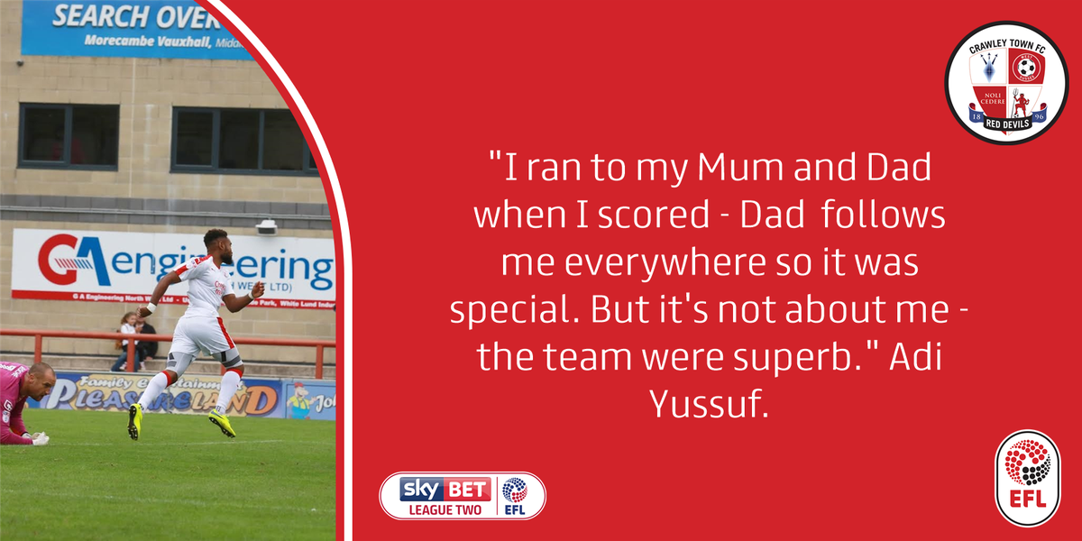 📹 WATCH | youtube.com/watch?v=J_h7az… 
⏲ 20 minutes on the pitch
2️⃣ Assists
1️⃣ Goal
🔥 <a href="/adiyussuf/">Adi yussuf</a>