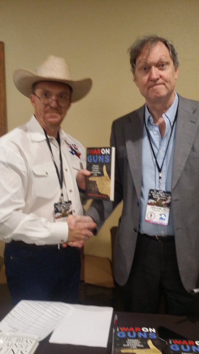 Texas Carry (@texascarry) on Twitter photo Executive Director <a href="/TerrySrTxCarry/">Terry Holcomb</a> with John Lott @ Second Amendment Foundation Gun Rights Policy Conference. Executive Director <a href="/TerrySrTxCarry/">Terry Holcomb</a> with John Lott @ Second Amendment Foundation Gun Rights Policy Conference.