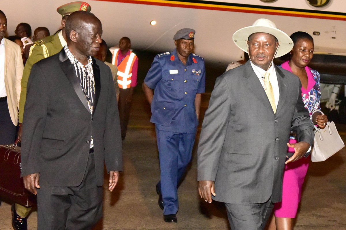 WELCOME BACK: .<a href="/KagutaMuseveni/">Yoweri K Museveni</a>  returned today following his attendance of the 71st #UNGA in New York.