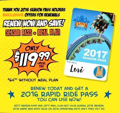 Elitch Gardens On Twitter Exclusive Offer For 2016 Season Pass