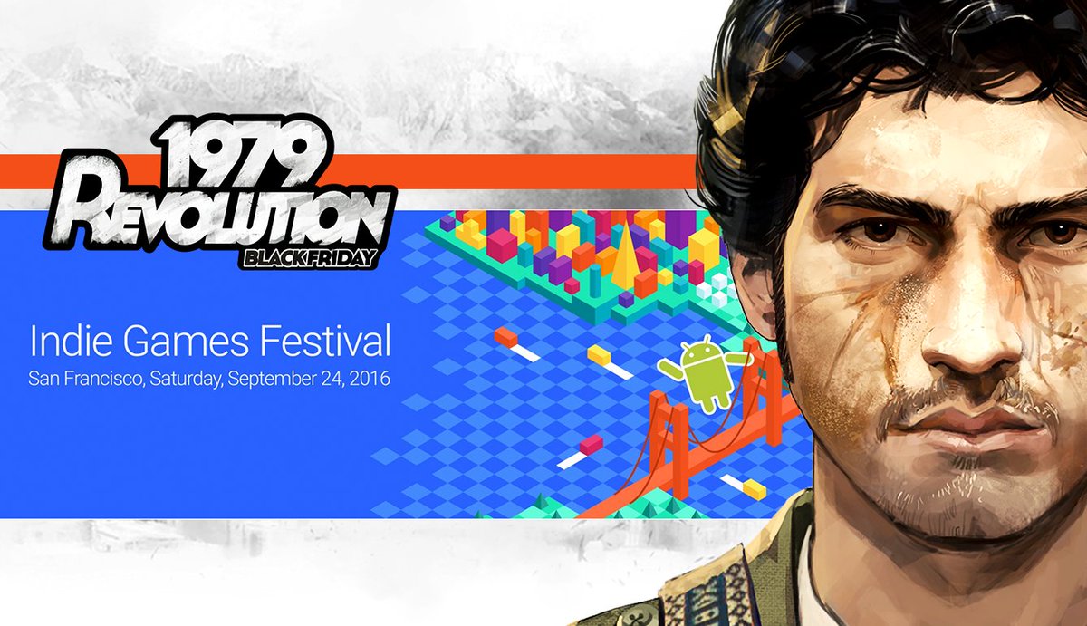 1979theGame's tweet photo. San Fran! TODAY 1979 Revolution is at https://t.co/0bBmtUJ3nH - Come say hi! #PlayIndie @GooglePlay https://t.co/2kOH95teTM