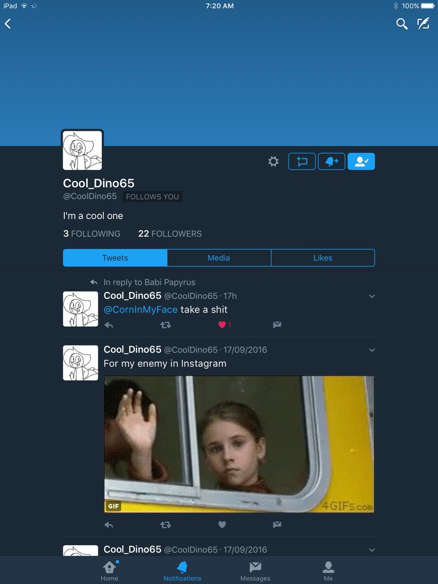 CornInMyFace's tweet image. SHOUTOUT TO @CoolDino65