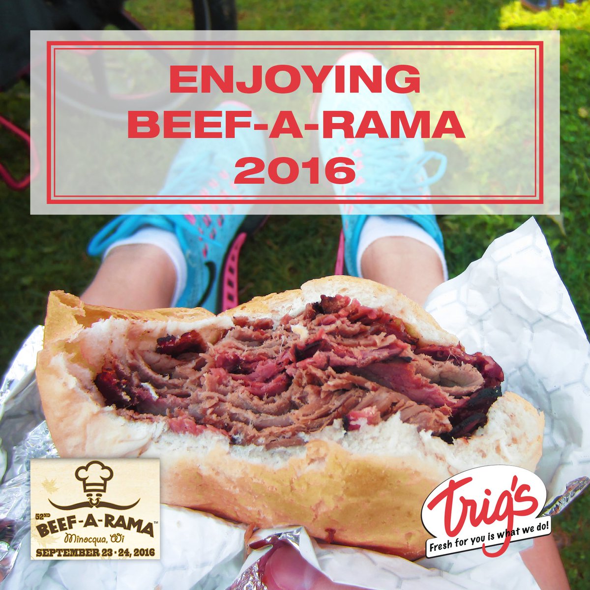 TrigsSmokehouse's tweet photo. Still time to make it out to Beef-A-Rama with @trigsmarket #Trigs #BeefARama https://t.co/HcyL5C7bxC