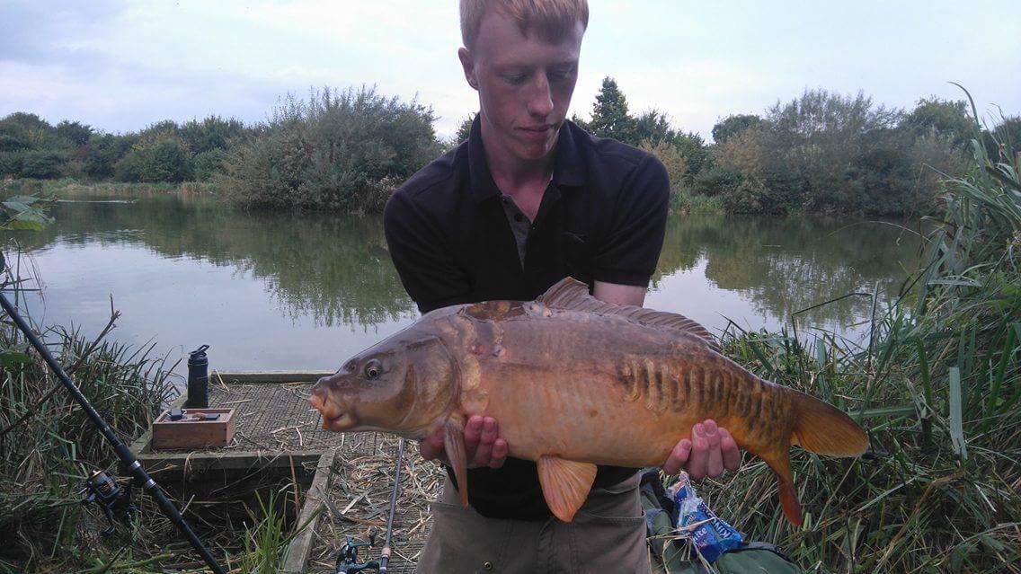 SkipseyTom's tweet photo. A mint mirror caught just off the edge of the platform @thelastyard14 @CoreBaits_uk  @carpology @FoxInt https://t.co/02mRt3zMzD