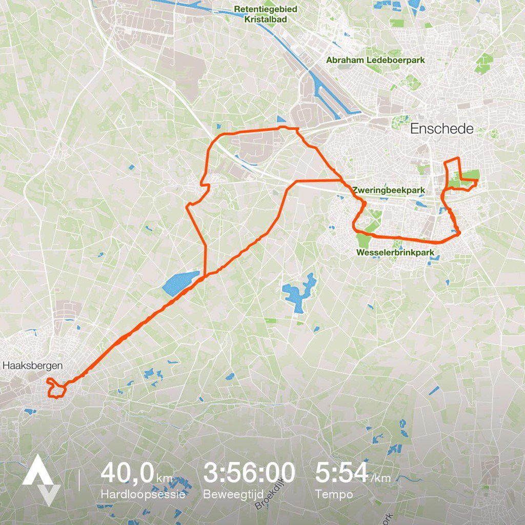 dkolde's tweet image. Dubbele mentale duurloop 40k
strava.com/activities/723…