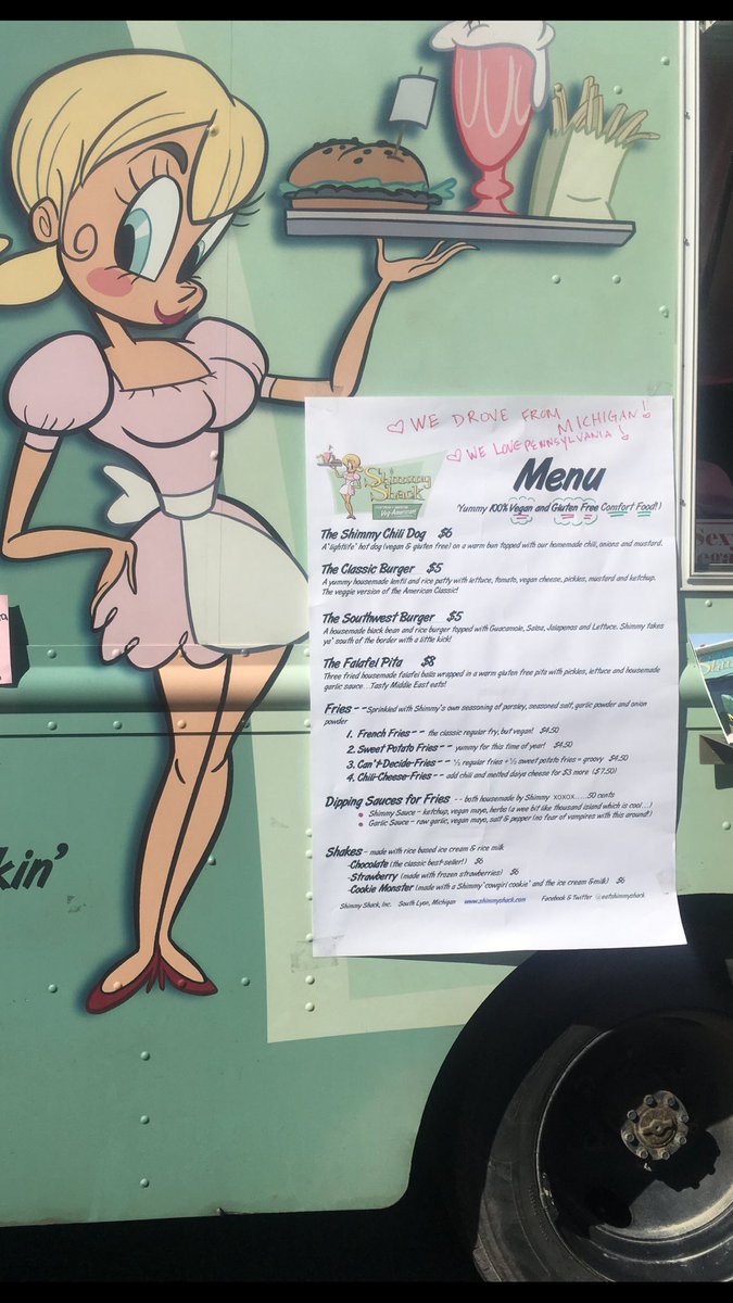 daniiflower's tweet photo. #ErieVegFest2016 #ShimmyShack literally anything can be #veganized &amp; so delish 😋 https://t.co/qrXXggaF8p