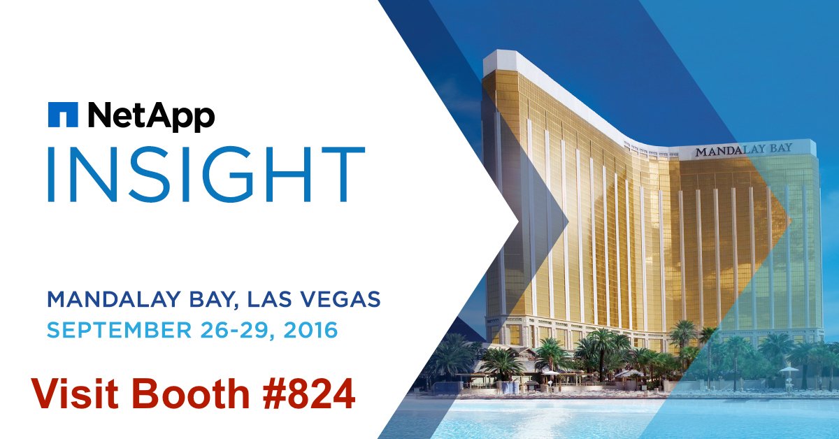 Better Together: Veritas and <a href="/NetApp/">NetApp</a> help protect and manage #data. Learn more in booth 824 at #NetAppInsight next week. See you there!