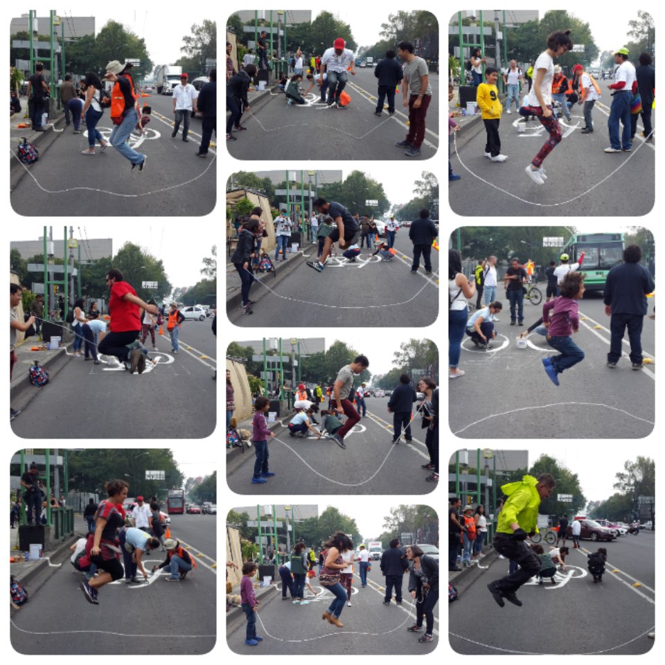ruthtzin's tweet photo. La calle es de quien juega en ella @parqueandoMX #Parqueando2016 @Bicitekas https://t.co/KsZnnI6FUx