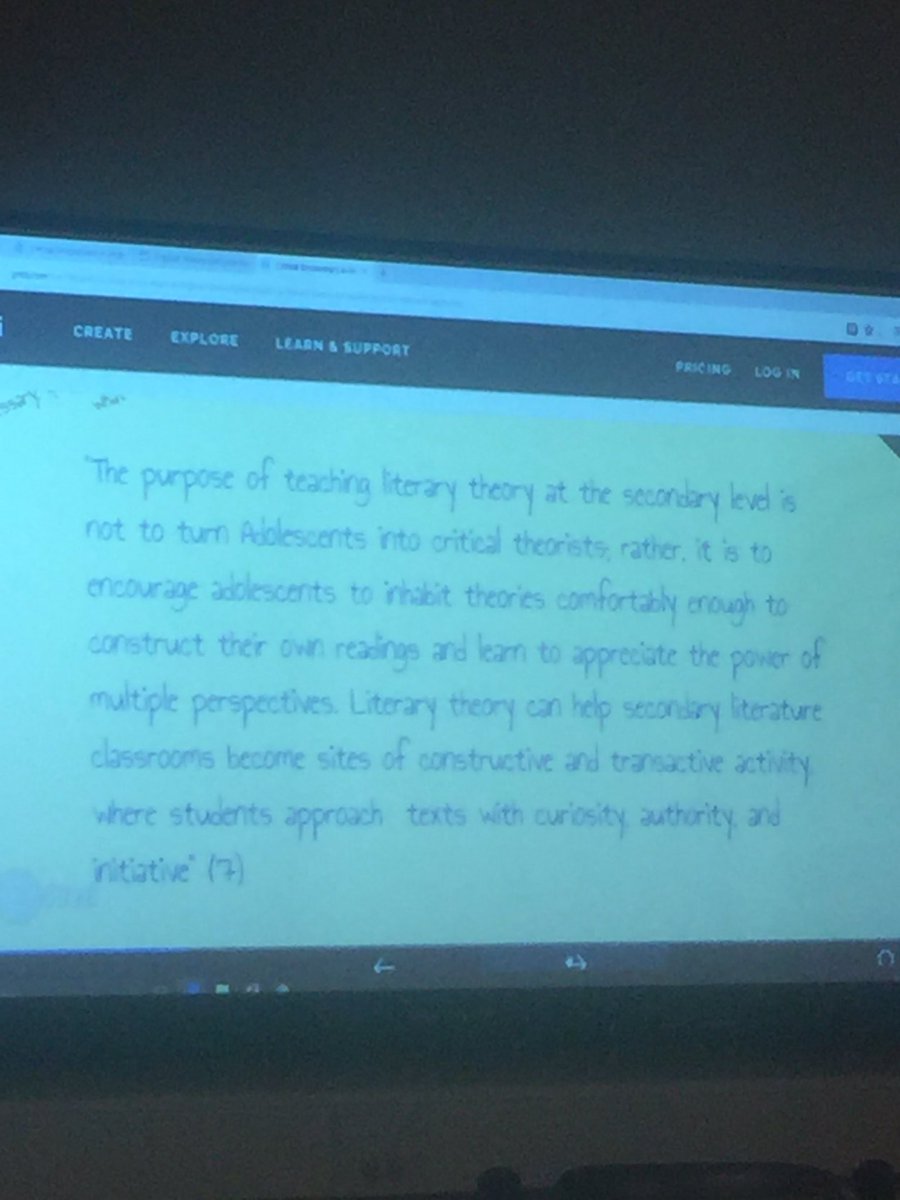 KrhatleyCSU's tweet photo. Yes, all of this.  #UWLitConf https://t.co/YfHt2XYVHS