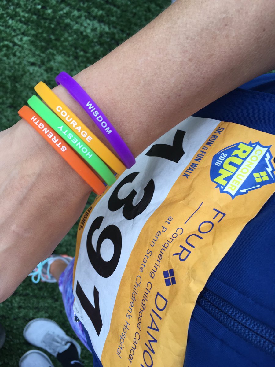 fourdiamonds's tweet photo. Hope you had fun! MT @Zimmerman647: Finished the Four Diamonds 5K run/walk in Hershey! #thon #Conquerrun https://t.co/bF9bUXDLL5