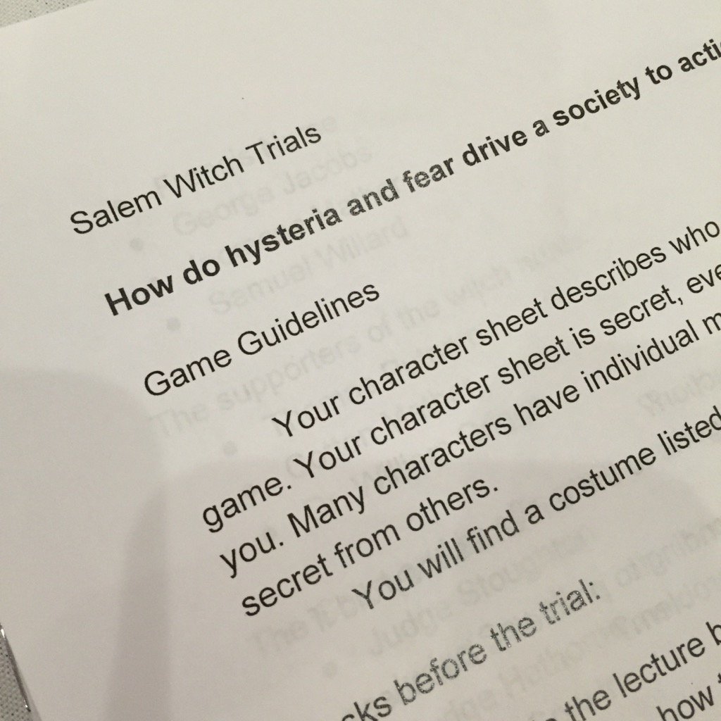 turrean's tweet photo. Talk on role-playing in the classroom...
Some of my fellow librarians are enjoying SERIOUSLY hamming it up!#AASLgame https://t.co/pvvAtzfV7e