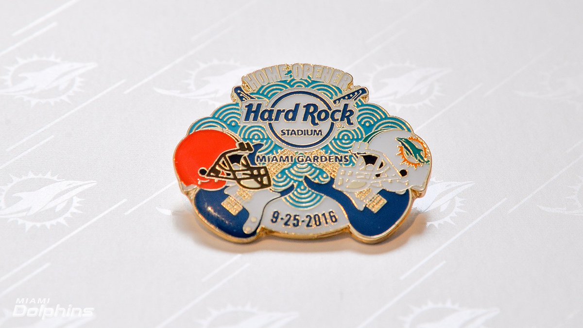 Hard Rock Stadium on X: 'Limited edition pin, only available at