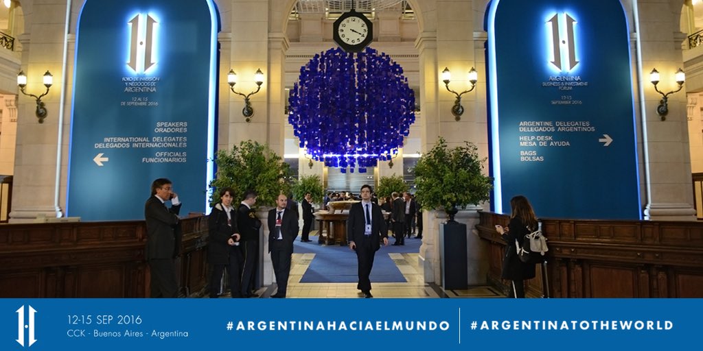 Did you know? Executives from 68 different nationalities attended the Forum last week! #ArgentinaToTheWorld