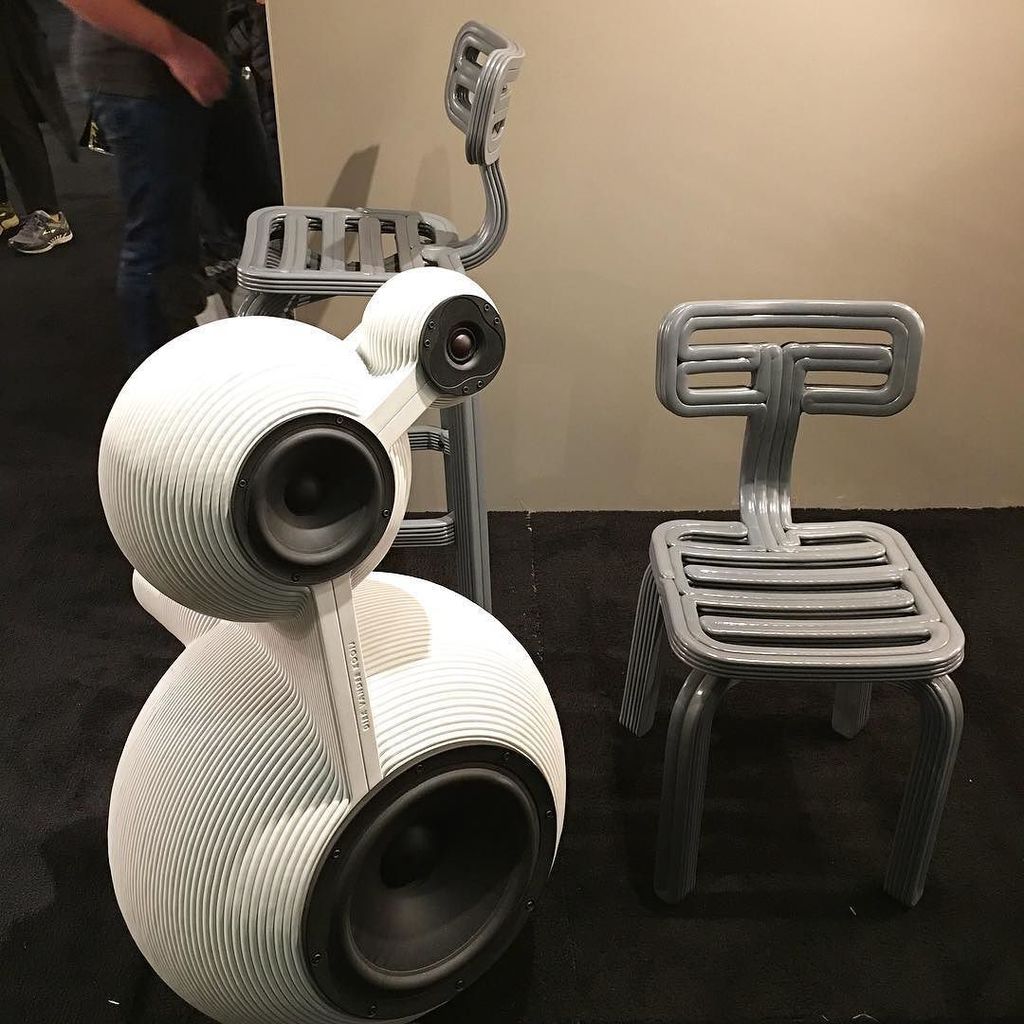 designmilk's tweet photo. @dirkvanderkooij extruded furniture and speakers #dutchex16 #idsvancouver #ids16 #t https://t.co/vqP3ids2IO