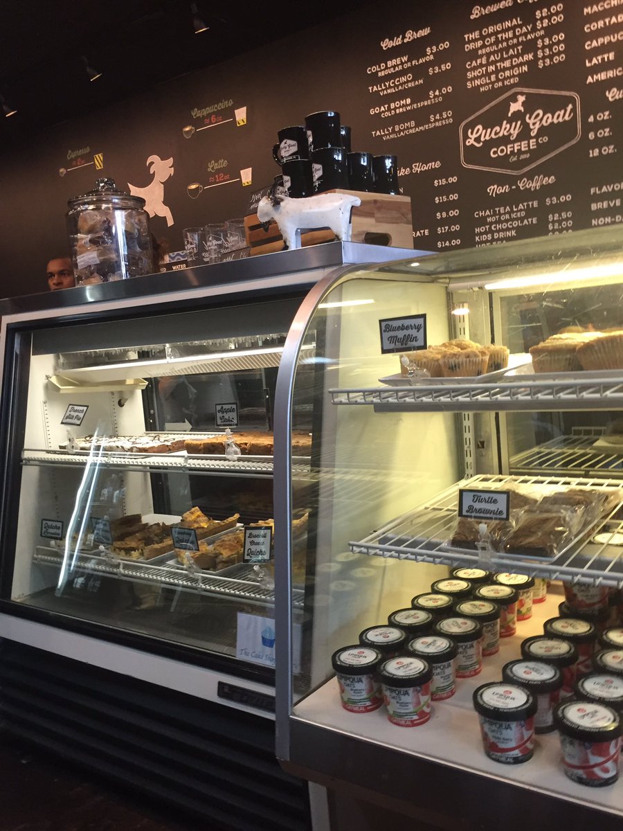 hatchandflysam's tweet image. I LOVE @LuckyGoatCoffee &amp;amp; @TallyCakeShop quiche and pastrys! #tallycoffeejoints