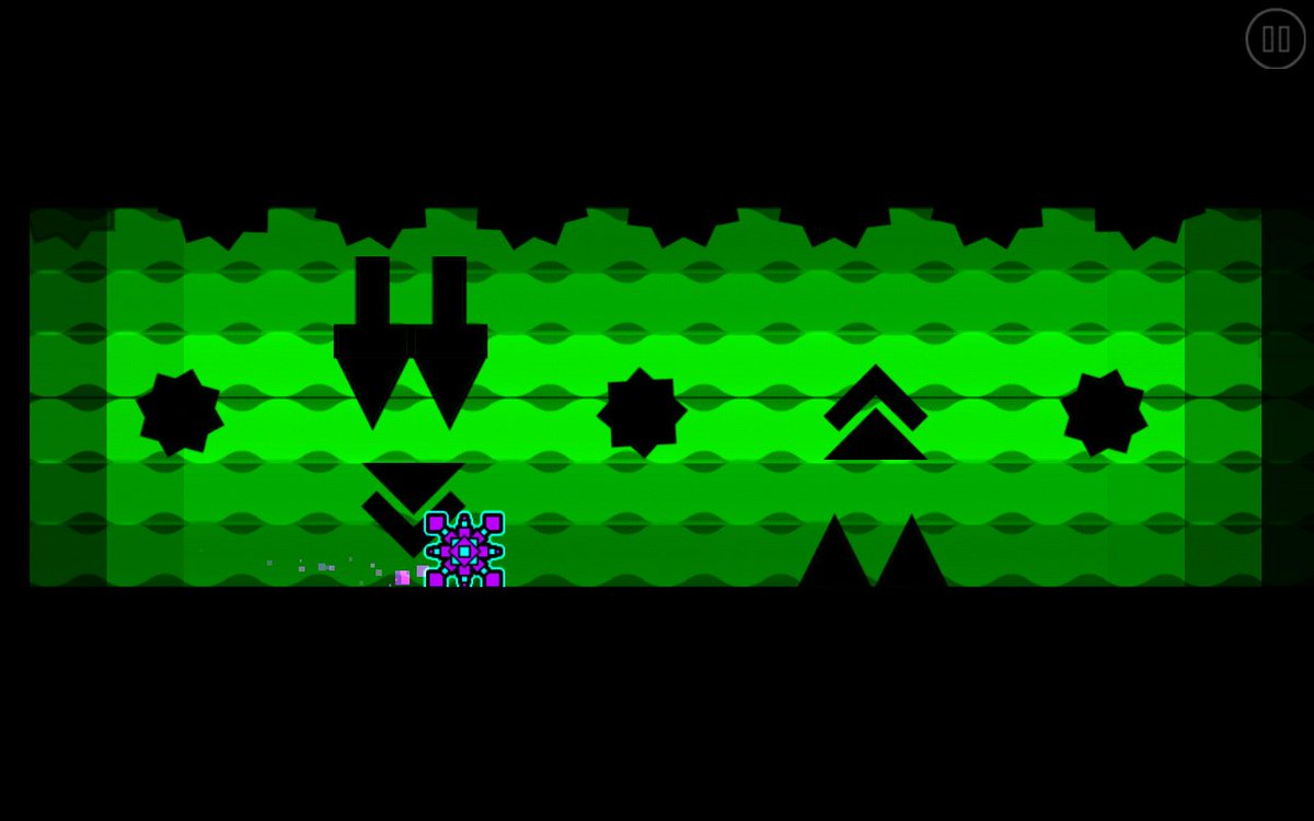 PabloVanes00's tweet photo. Geometry Dash Crying Zone, levelID:25104144 #CCZone https://t.co/uNM6gsnCvM