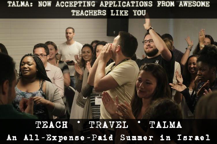 TALMAadmissions's tweet photo. @92Y Opportunity for Educators in your network! #AllExpensePaid #SummerPD in Israel. Check us out at: https://t.co/PxZ8rIjVcM https://t.co/nq9mnBFjSB