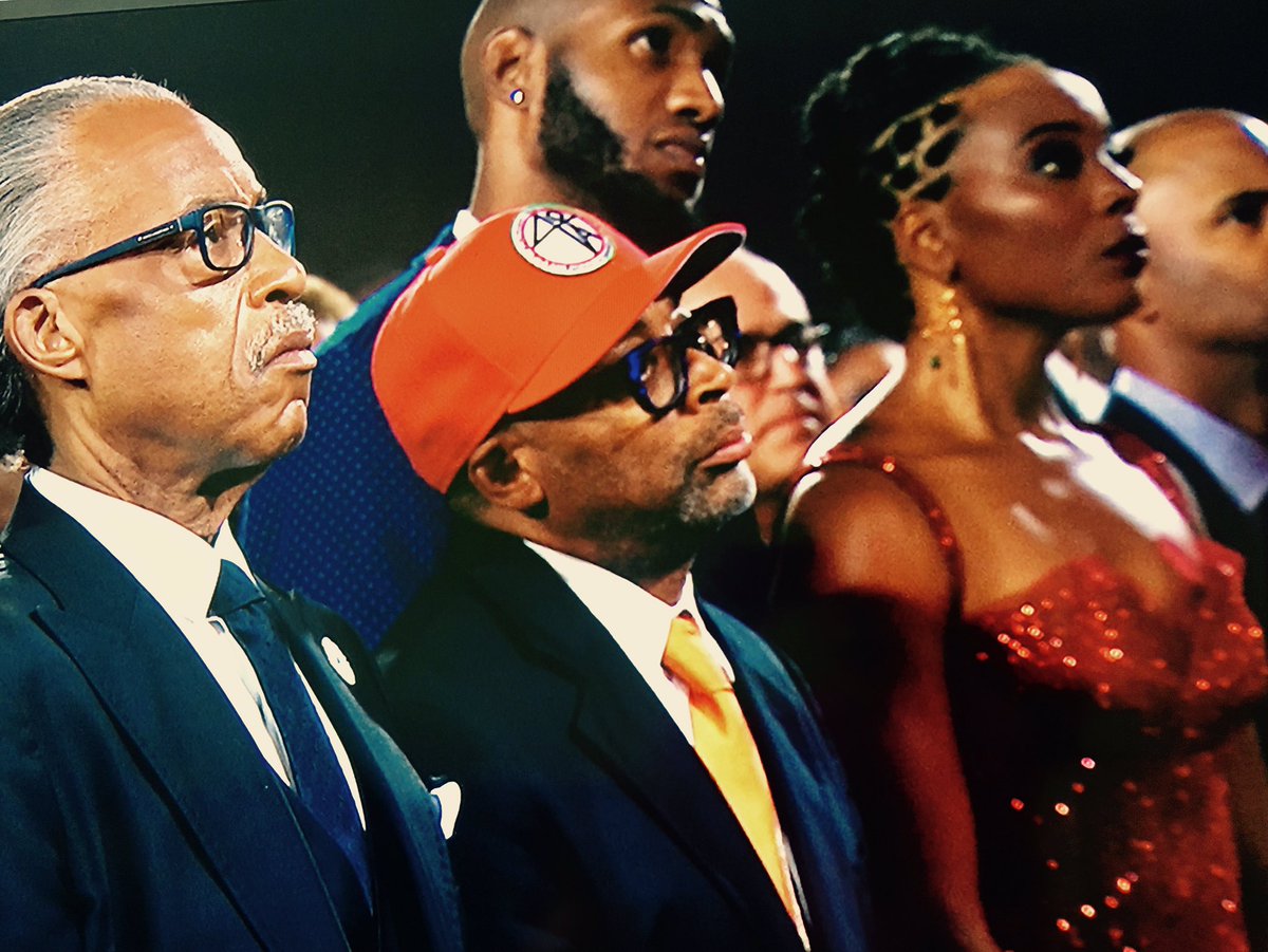 Erica Ash,Spike Lee & I look on as the #MothersOfTheMovement grace the stage at our 2016 #NANTriumphAwards.Tune in 10/2 at 7pm ET via TV One