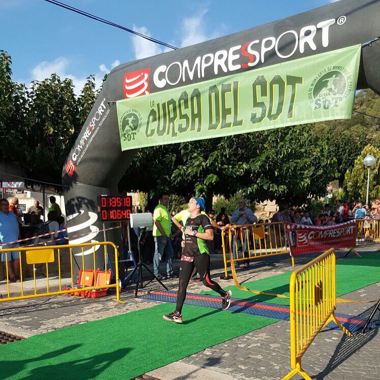 KatoaSports's tweet photo. Després de tant parlar-ne no ens ho voliem perdre.Aquí teniu a la Cristina deixant el llistó ben alt a @CursadelSot https://t.co/5Hm6XZimss