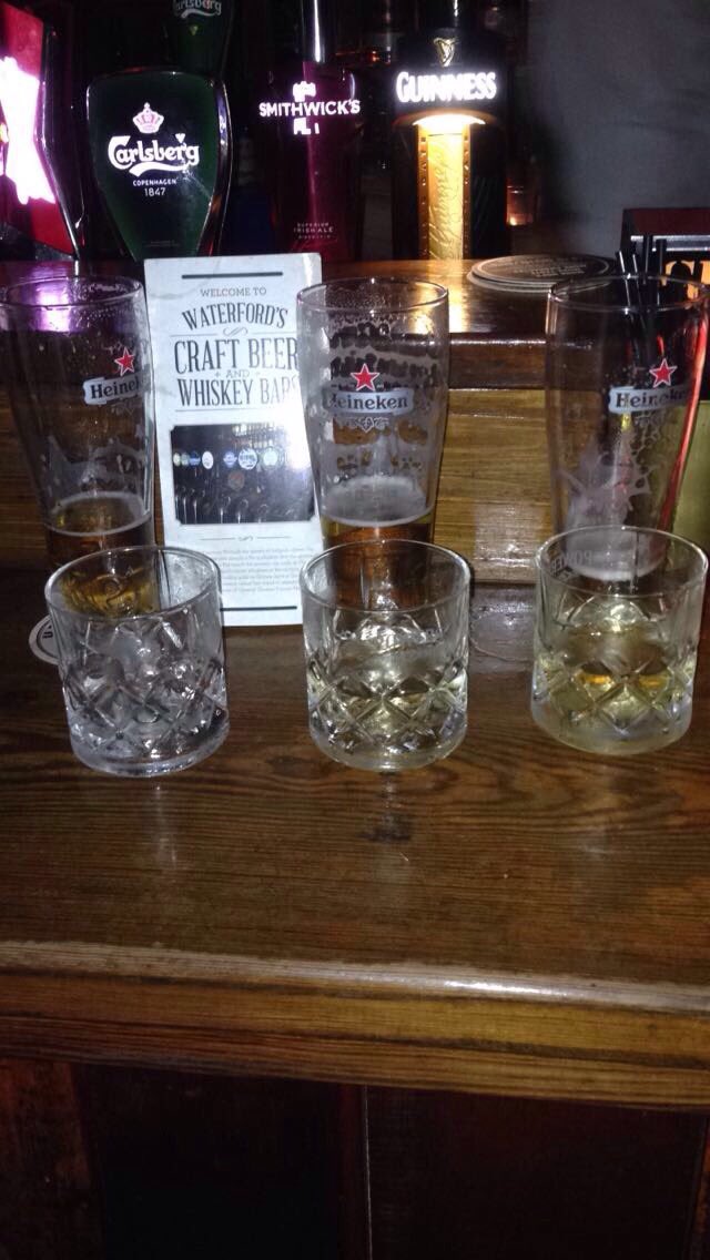 TheCourgettes's tweet photo. The two lads are on the pints and @Muldoonwhiskey but who is the third? #collaboration #courgettemenot https://t.co/17Ps0YXShD