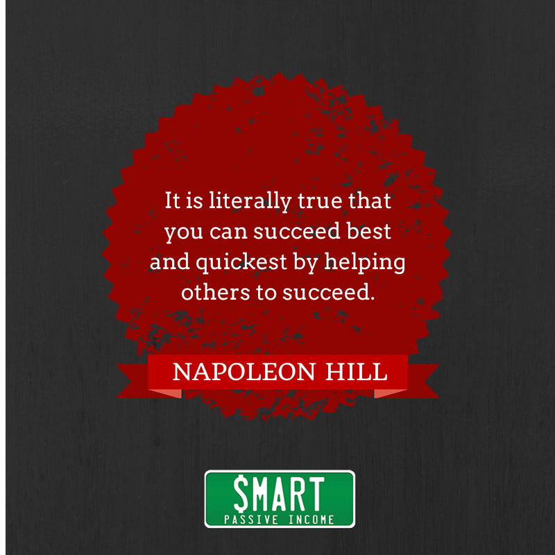 PatFlynn's tweet photo. "It is literally true that you can succeed best and quickest by helping others to succeed." -Napoleon Hill https://t.co/wdgv8VCgfC