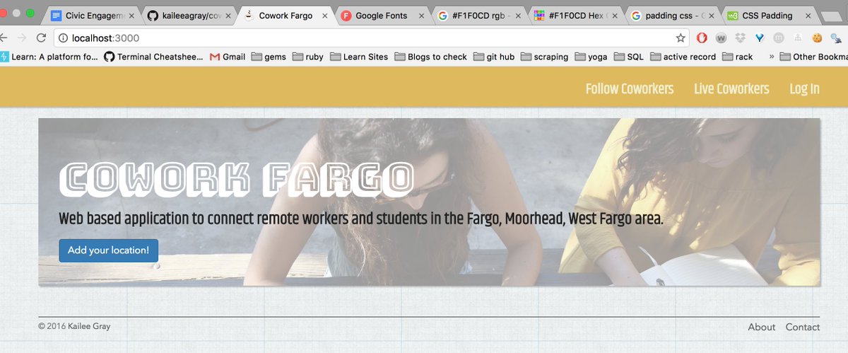 kaileeagray's tweet image. Making progress @PrairieDen, I think? Twitter break. @hackfargo #firsthackathon
