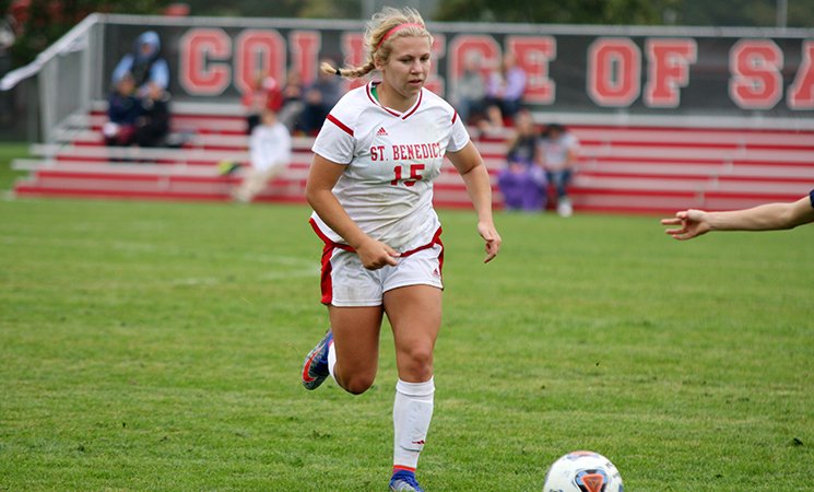 CSB_Athletics's tweet photo. Congrats to @CSBsoccer on a 2-1 win against Carleton! Koch & DeMets scored, Kaluzniak made eight saves. #LimitlessIn16 https://t.co/oolYWHZT0e