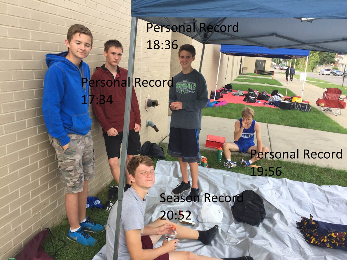 Many records broke at the Cross Country Meet! #WeAreLamphere <a href="/LamphereSchools/">Lamphere Schools</a>