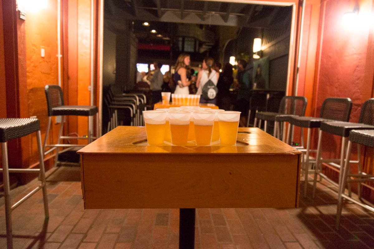Did you hear they're adding beer pong to the 2020 Olympics? 
Better start your training.